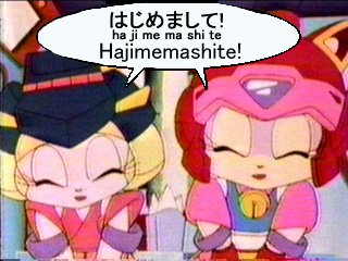 Hajimemashite!